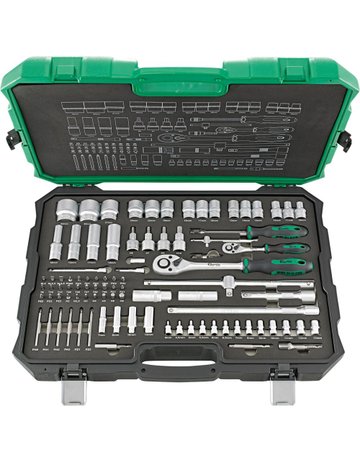 Steckschlüssel-Garnitur 1/4""+1/2"" 91-t eilig FORTIS