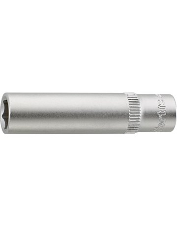 Steckschlüsseleinsatz 6-kant 1/4"" 8mm l ang FORTIS