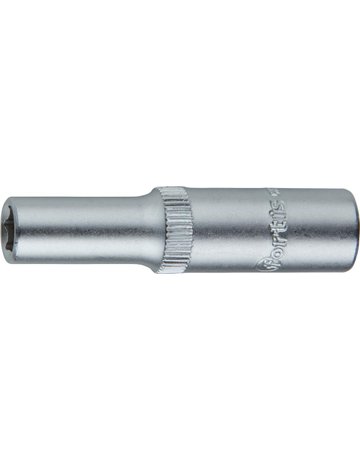 Steckschlüsseleinsatz 6-kant 1/4"" 6mm l ang FORTIS