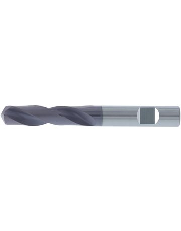 Spiralbohrer VHM TiAlN Typ UNI Schaft HB 3xD 5,1mm FORTIS