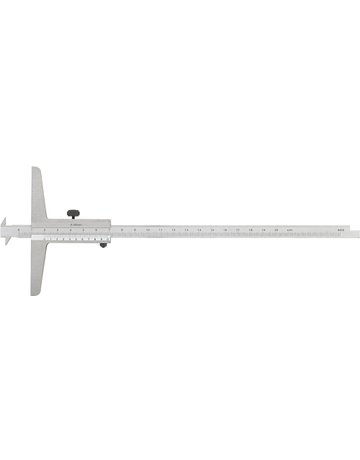 Tiefenmessschieber mit 200mm 1/50 FORTIS 200mm 1/50 FORTIS