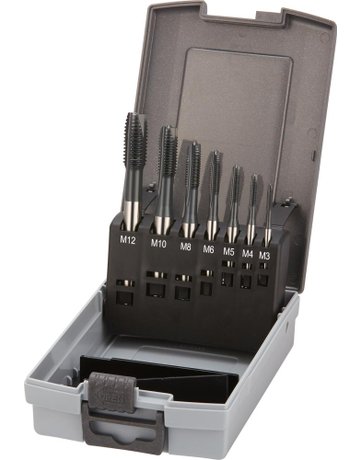 Maschinengewindebohrer HSSE vaporisiert Typ INOX Durchgangsloch M3-M12 FORTIS