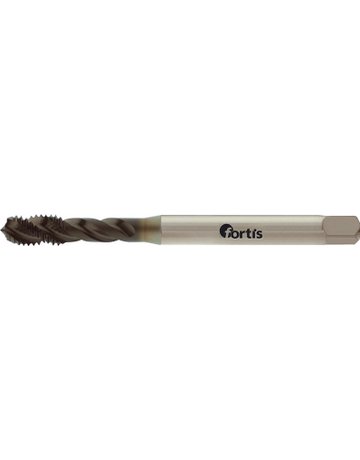 Maschinengewindebohrer DIN371 HSSE vapor isiert Typ INOX 6H Form C M8 FORTIS