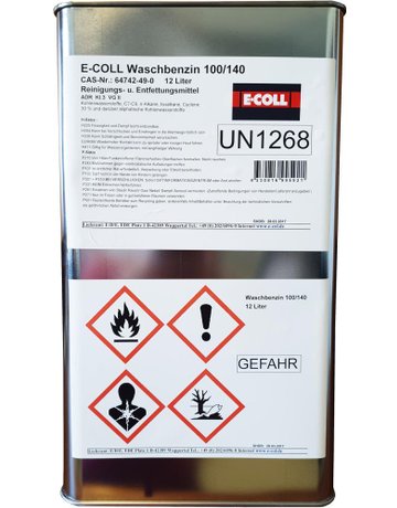 Waschbenzin 12L Kanister Lagerbesorgung E-COLL