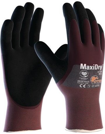 Bild Handschuh MaxiDry 3/4 beschichtet Gr. 10 ATG - n.a.-0