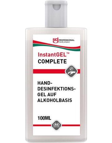 InstantGEL Complete Gel-Handdesinfektion 100 ml Flasche Alkoholbasis - Stoko