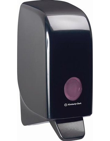 Bild Handreinigerspender Aqu. Seifenspender A quarius Kassette 1 L schwarz - AQUARIUS-0