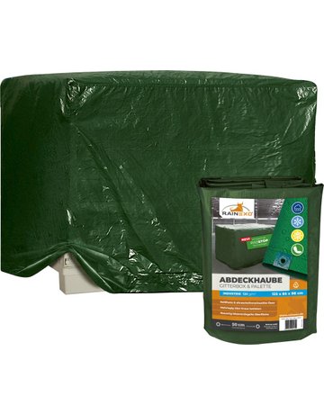 Abdeckhaube - Gitterbox, Silbergrau - RAINEXO