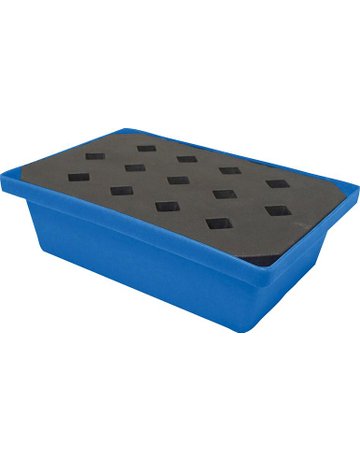 PE-Auffangwanne mit Rost für Kleingebind e 59,5x39,5x17cm, 22 Liter - n.a.