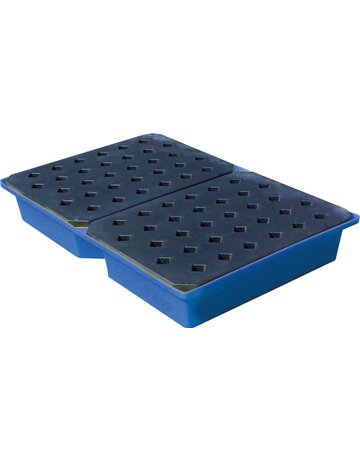 PE-Auffangwanne mit Rost für Kleingebind e 119,5x79,5x18,5cm - n.a.