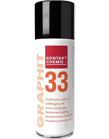 GRAPHIT 33 Graphitlack Spraydose 200ml l eitfähig - KONTAKT CHEMIE