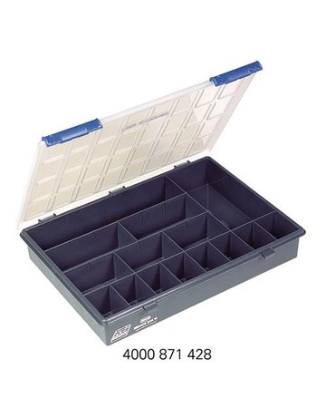 Bild Sortimentskoffer Kunststoff Assorter 4-1 5 blau raaco-0