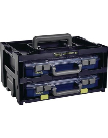 Bild CarryMore 55x2 mit 2 CL 55 4x8-16 Farbe: schwarz - RAACO-0