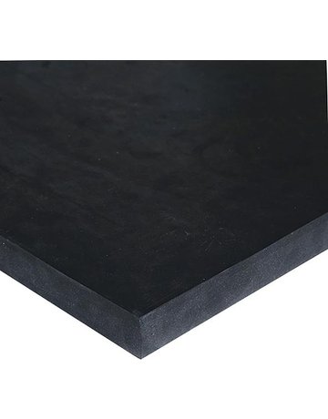 Zellkautschukplatte EPDM, schwarz 10mm - 1000x1000mm - Neutral