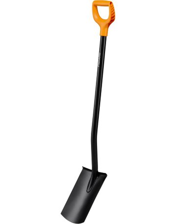 Gärtnerspaten rund Solid Metall - FISKARS