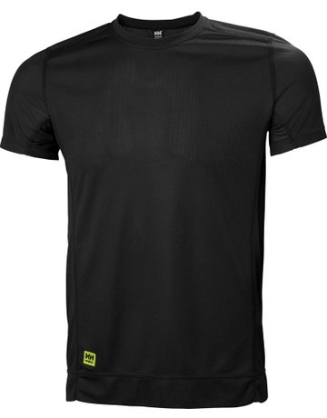 Kurzarmhemd LIFA, Gr. L, schwarz - Helly Hansen