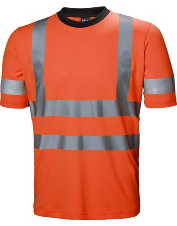 Warn-T-Shirt ADDVIS, Gr. S, warnorange - Helly Hansen