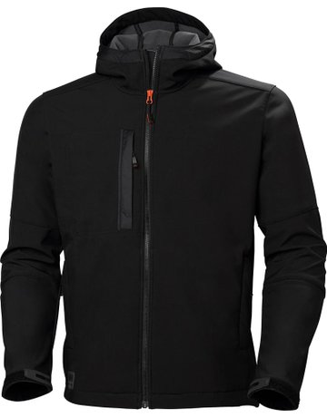 Softshell-Jacke Kensington,Gr.L,schwarz - Helly Hansen