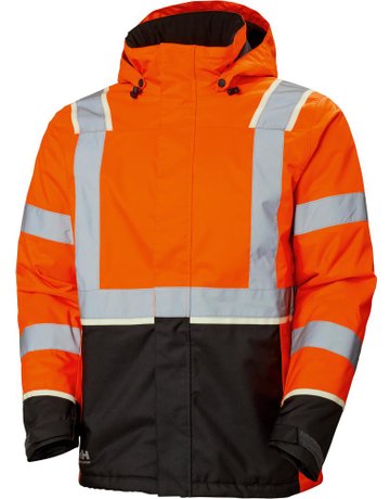 Warn-Winterjacke, orange, Gr. S - n.a.