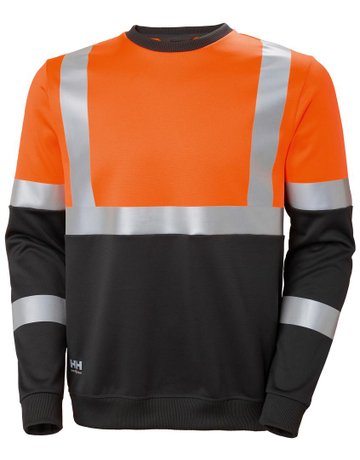 Warn-Sweatshirt, orange, Gr. S - n.a.