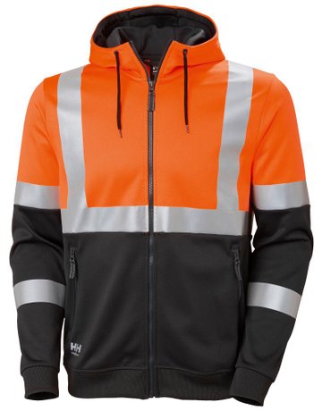 Warn-Hoodie, orange, Gr. S - n.a.
