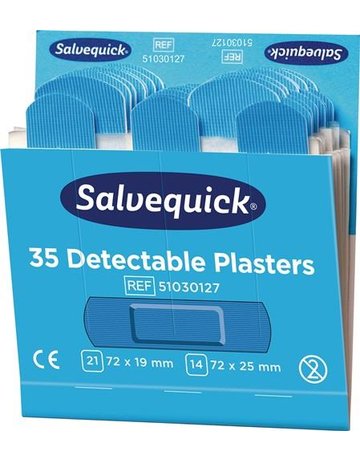 Bild Salvequick Nachfüllpackung 6x35Pfl. detektierbar-0