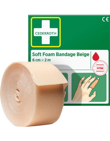 Schaumbandage 6cm x 2m - CEDERROTH