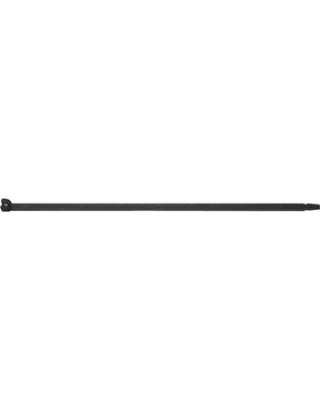 Bild Kabelbinder Nylon schwarz 186x4,5mm a100 Stück mit Stahlnase SapiSelco - S SAPISELCO-0