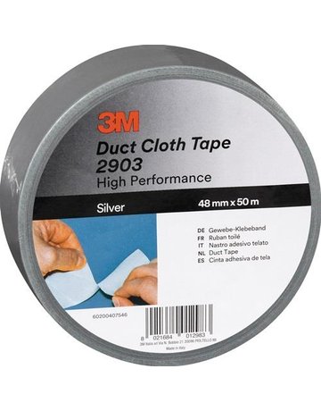 Bild Gewebe-Klebeband 2903 48mmx50m silberfar ben 3M-0