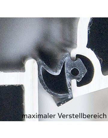Bild Renov.-Dichtung sw Profil 25m, 4289 für K F-Fenster u.Türen Silikon - ELLEN-1