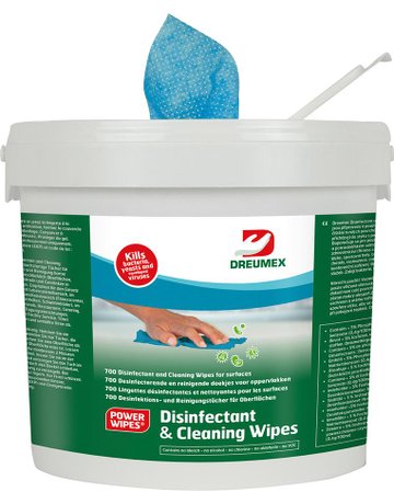 Dreumex Desinfektionstuch Box a 700 Tüch er lebensmittelgeeignet blau