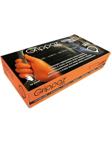 Bild Handschuh Grippaz, schwarz, Gr. 2XL, Box a 50 Stück-1