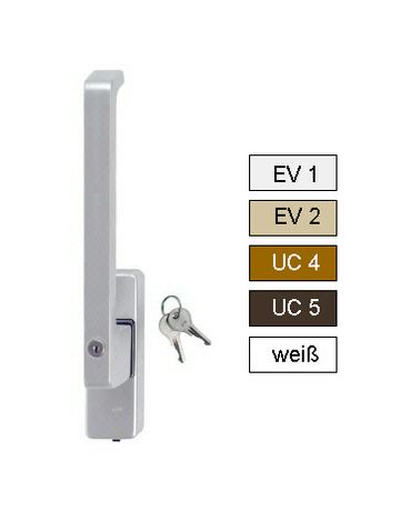 GU 966 Dirigent Drehgriff mit Z. EV 1 rechts mit Aussperrschutz, abschließbar