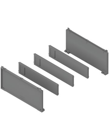 AMBIA-LINE Flaschenset, für MERIVOBOX, indiumgrau matt - Blum