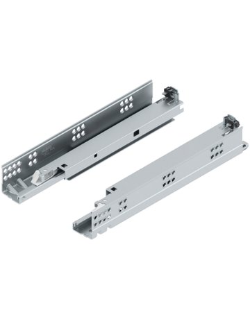 TANDEM plus TIP-ON Vollauszug, Führung, 30 kg, NL=320 mm, für Kupplung, links/rechts, verzinkt - Blum