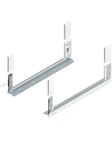 LEGRABOX Zarge, Höhe C (177 mm), NL=650 mm, links/rechts, für LEGRABOX free, seidenweiss matt - Blum