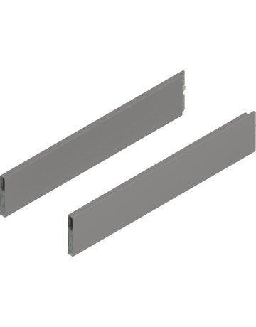 MERIVOBOX BOXCAP, NL=550 mm, Höhe E, links/rechts, indiumgrau matt - Blum