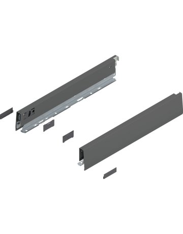 MBX N-Zargen (68,5 mm) NL=400 mm, oriongrau - Blum
