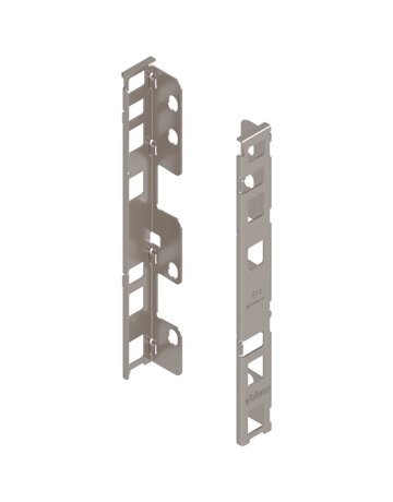 LEGRABOX Holzrückwandhalter, Höhe C (193 mm), links/rechts, vernickelt - Blum