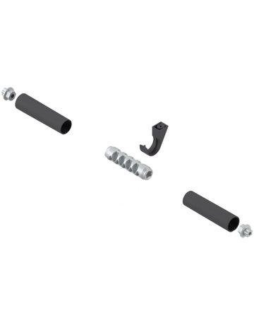 AVENTOS HL top Hochliftklappe, Verbindungsstück für Querstabilisierung, rund, Länge: 80 mm, tiefgrau - Blum