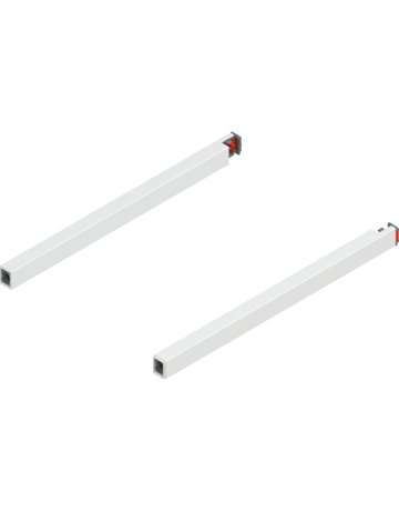 MERIVOBOX Längsreling, NL=300 mm, links/rechts, seidenweiss matt - Blum