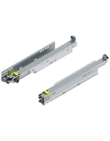 MOVENTO mit TIP-ON, Vollauszug, Führung, 40 kg, NL=420 mm, für Kupplung, links/rechts, verzinkt - Blum