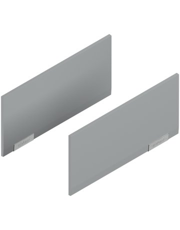 AVENTOS HK integriert, Abdeckkappenset hellgrau/indiumgrau links/rechts - Blum
