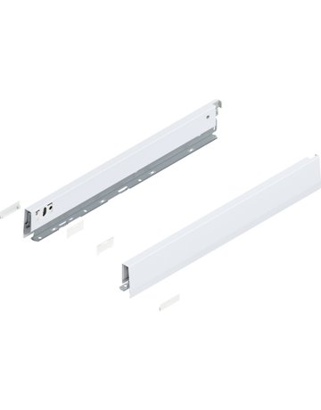 MBX N-Zargen (68,5 mm) NL=500 mm, seidenweiß - Blum