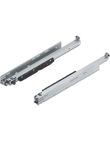 MOVENTO mit BLUMOTION S, Vollauszug, Führung, 70 kg, NL=550 mm, für Kupplung, links/rechts, verzinkt