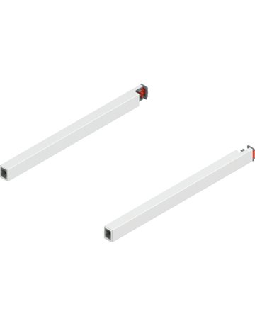 MERIVOBOX Längsreling, NL=270 mm, links/rechts, seidenweiss matt - Blum
