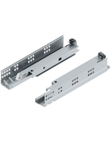 TANDEM plus TIP-ON Vollauszug, Führung, 30 kg, NL=270 mm, für Kupplung, links/rechts, verzinkt - Blum