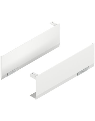 Abdeckkappenset AVENTOS HF/HS/HL top, glatt, links/rechts, seidenweiss/inox-g. - Blum
