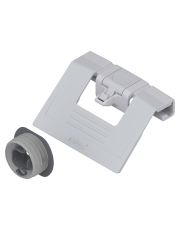 Griff für Innenschubkasten, für TANDEMBOX intivo/antaro, weissgrau/staubgrau - Blum