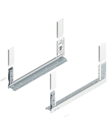 LEGRABOX Zarge, Höhe C (177 mm), NL=550 mm, links/rechts, für LEGRABOX free, seidenweiss matt - Blum